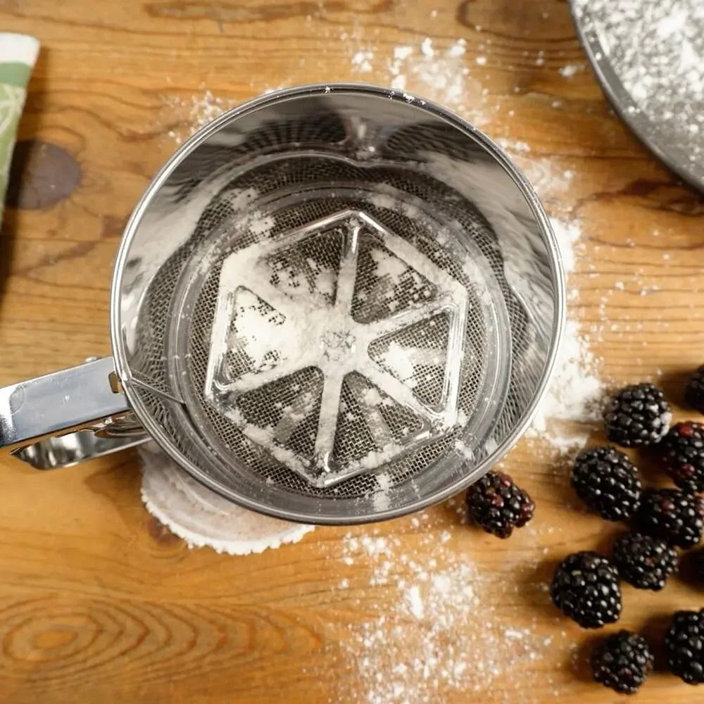 TARGET Stainless Steel Silver Flour Sugar Baking Sifter Kitchen Bake Ware Gadget
